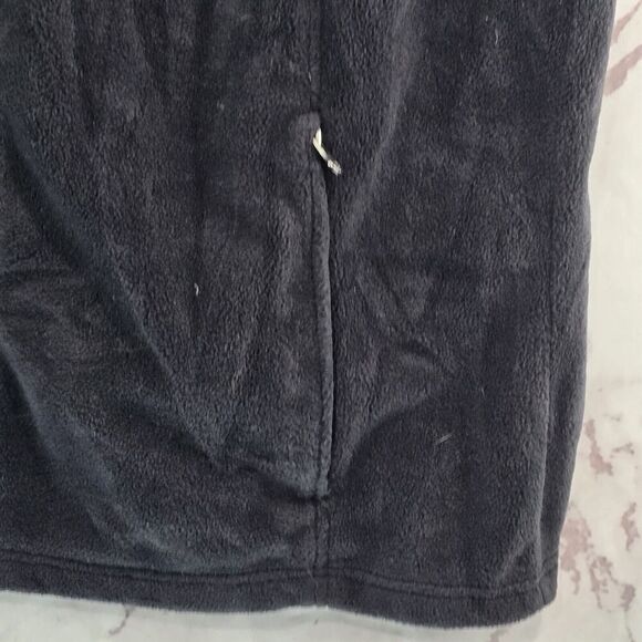 Columbia Vest Mens XXL Black Full Zip Fleece Jacket Mid Layer Steens Mountain - Picture 5 of 10